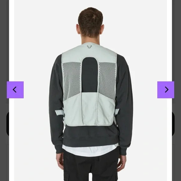 Nike ACG Buttles Vest 'Light Silver' - Picture 5 of 14